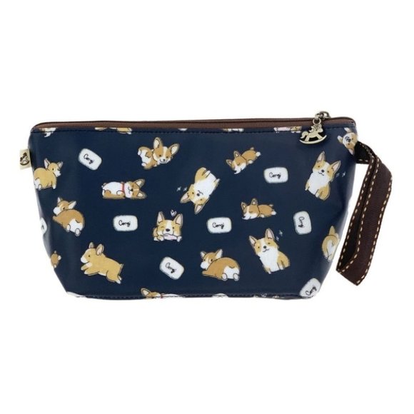 Uma Hana Handbags - Waterproof Corgi Dumpling Cosmetic Makeup Bag